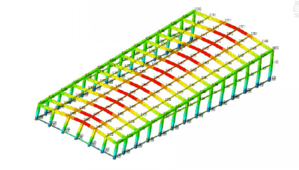 Apartment Parking Lot Lamp Ceiling Structure 이미지 0